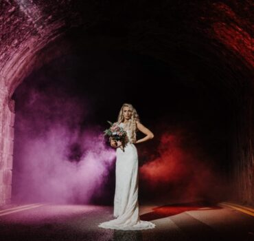 Dramatic Bridal Shot