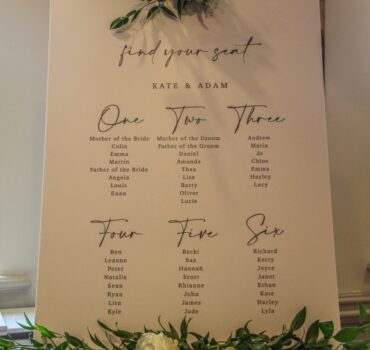 Table Plan