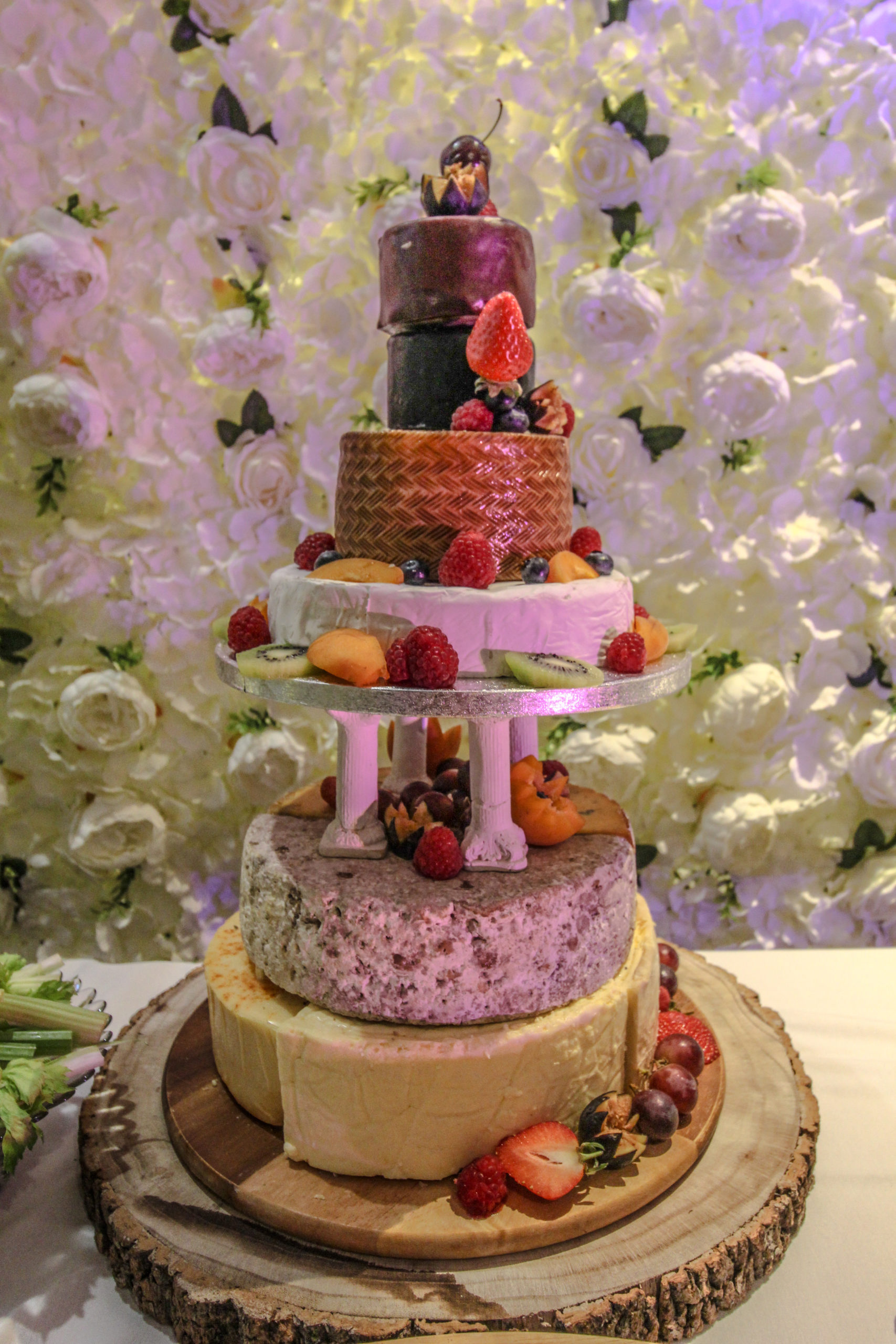 Cheese Wedding Cake