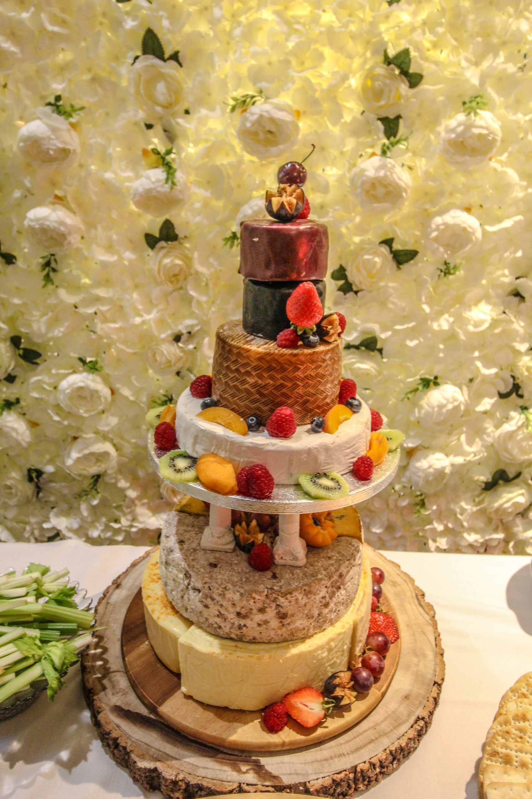 Cheese Wedding Cake